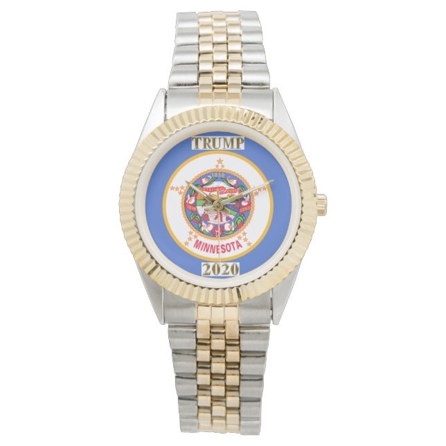 RELOJ DE PULSERA OBSERVACIÓN DE MINNESOTA TRUMP 2020 (Anverso)