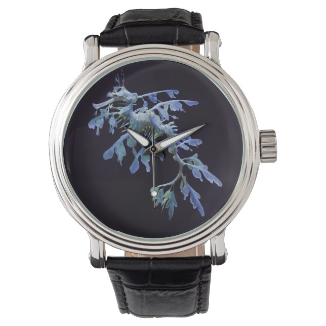 Reloj De Pulsera Observación del dragón de mar frondoso (Anverso)