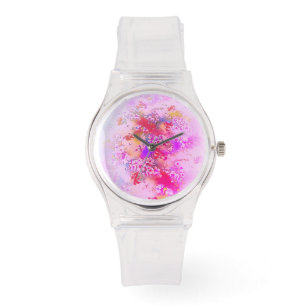 RELOJ DE PULSERA OBSERVACIÓN E DE LA MUJER DE ARTE Y DISEÑO