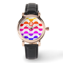 Reloj De Pulsera Observaciones del Diseñador de bitcoin