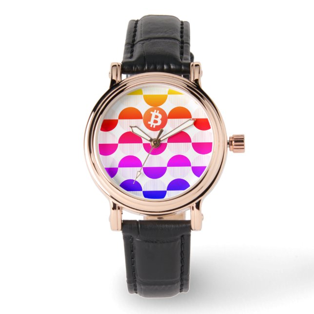 Reloj De Pulsera Observaciones del Diseñador de bitcoin (Anverso)