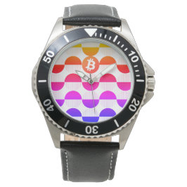 Reloj De Pulsera Observaciones del Diseñador de bitcoin