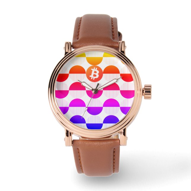 Reloj De Pulsera Observaciones del Diseñador de bitcoin (Anverso)