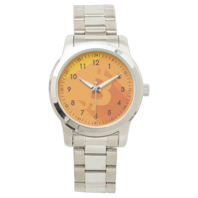 Reloj De Pulsera Observaciones del Diseñador de bitcoin (Anverso)