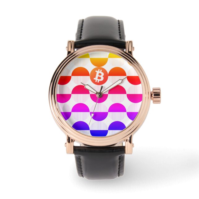 Reloj De Pulsera Observaciones del Diseñador de bitcoin (Anverso)