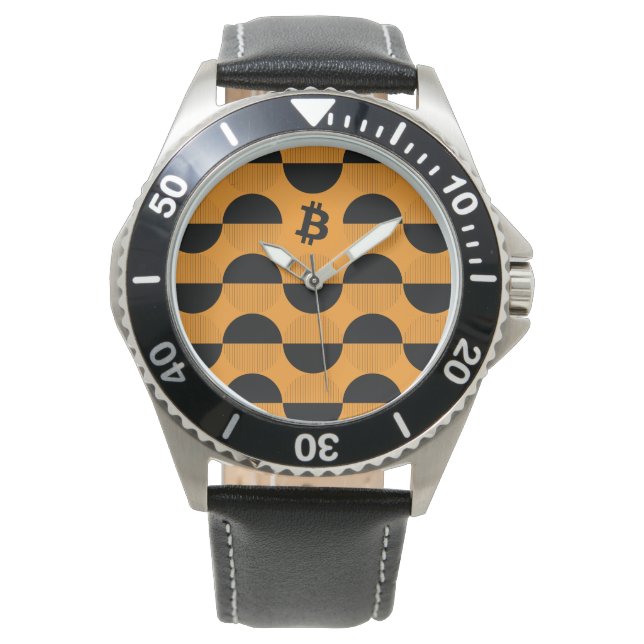 Reloj De Pulsera Observaciones del Diseñador de bitcoin (Anverso)