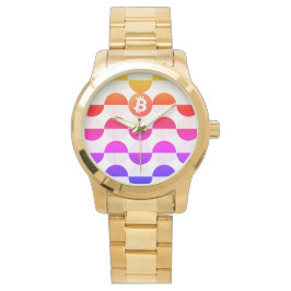 Reloj De Pulsera Observaciones del Diseñador de bitcoin