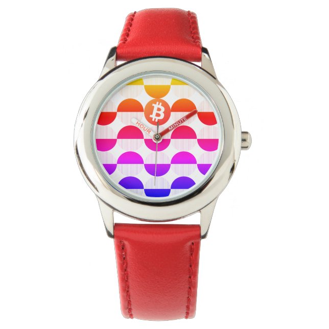 Reloj De Pulsera Observaciones del Diseñador de bitcoin (Anverso)