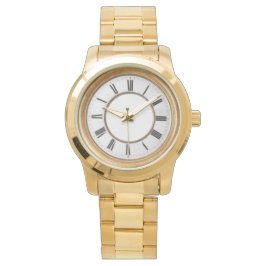 Reloj De Pulsera Observaciones nupciales de oro unisex