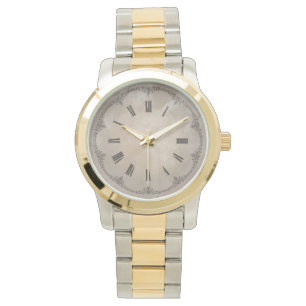 Reloj De Pulsera Observaciones ornamentales vintage de números roma