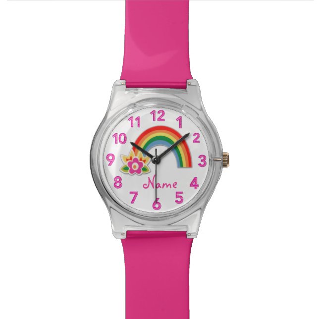 Reloj De Pulsera Observaciones personalizadas de Rainbow Watch para (De cerca)