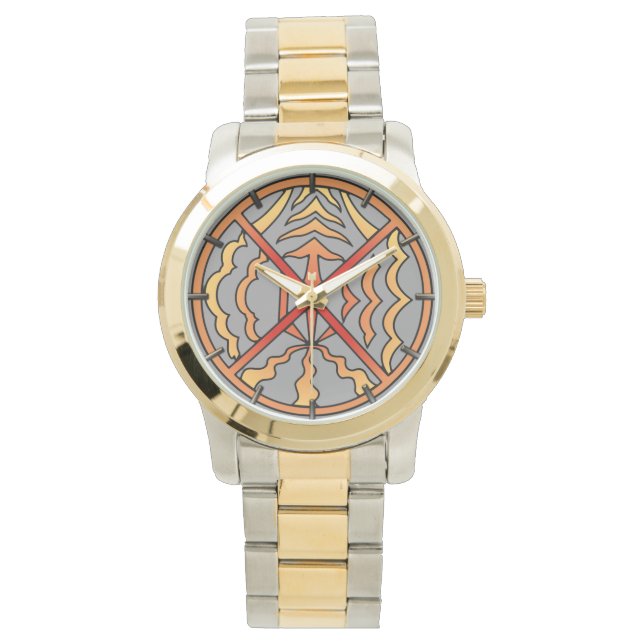 Reloj De Pulsera Observaciones tribales de escritura nativa espirit (Anverso)