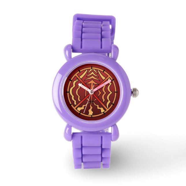 Reloj De Pulsera Observaciones tribales de escritura nativa espirit (Anverso)