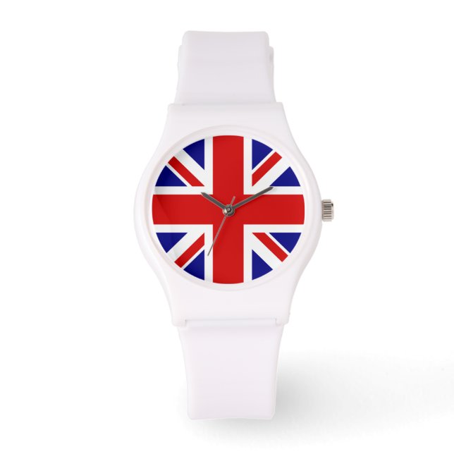 Reloj De Pulsera Observador de bandera de Jack de la Unión (Anverso)