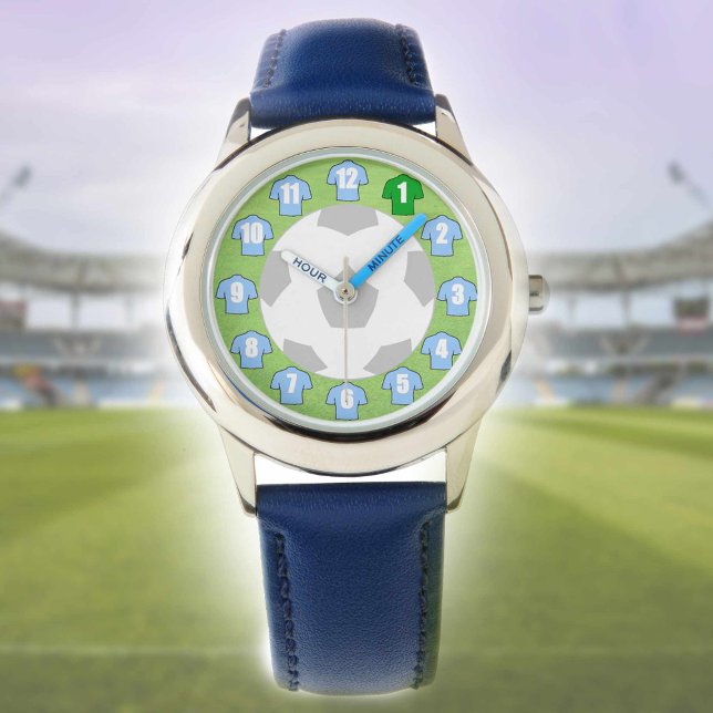 Reloj De Pulsera Observador de fútbol infantil con Camisetas azul c (Subido por el creador)