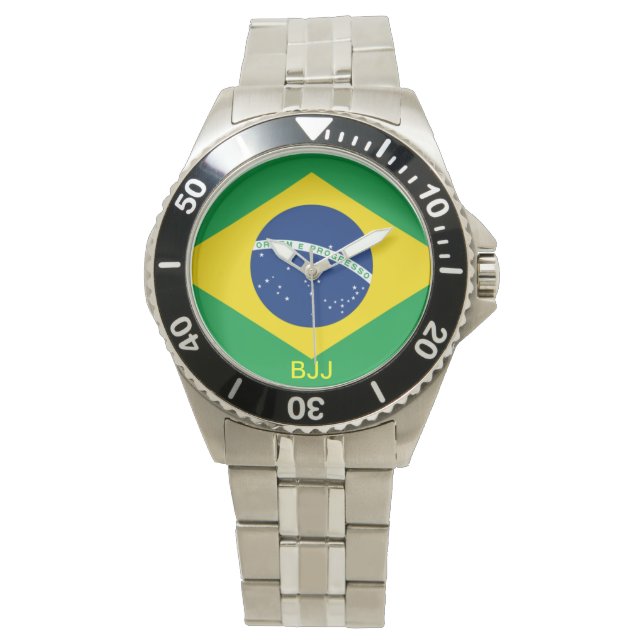 Reloj De Pulsera Observador de Jiu-Jitsu (BJJ) brasileño (Anverso)
