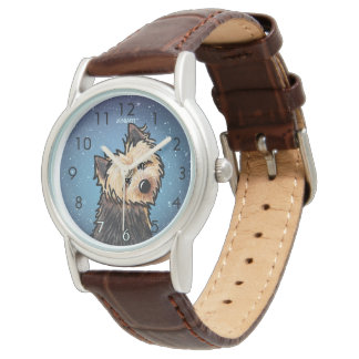 Reloj De Pulsera Observador de la escritura de Norwich Terrier