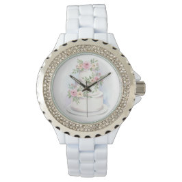 Reloj De Pulsera Observador de novias de la Boda Diamante de imitac