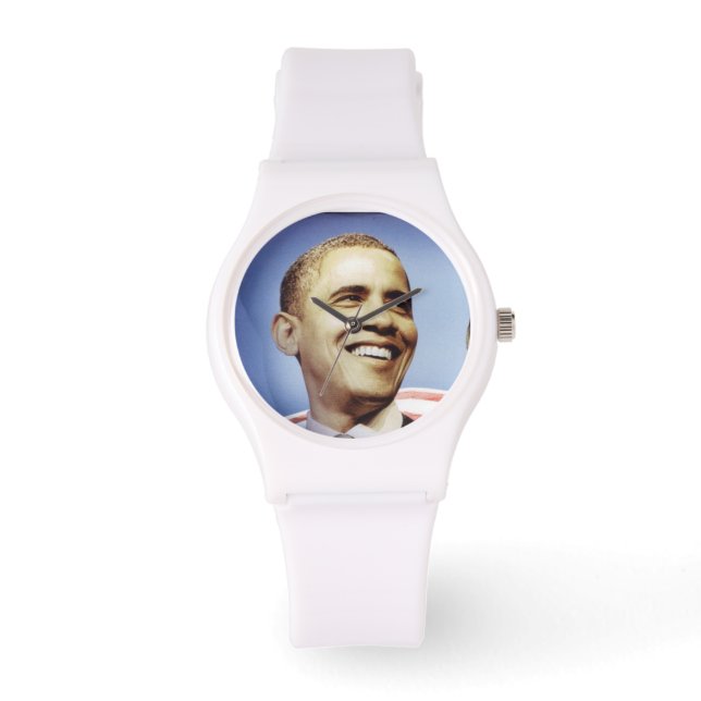 Reloj De Pulsera Observador del PRESIDENTE BARACK OBAMA (Anverso)