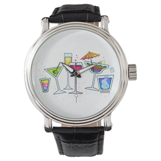 RELOJ DE PULSERA ¡OBSERVADORES, CÓCTEL! FIESTA GLASSES (Anverso)
