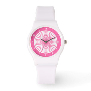 Reloj De Pulsera Observar anillos rosados