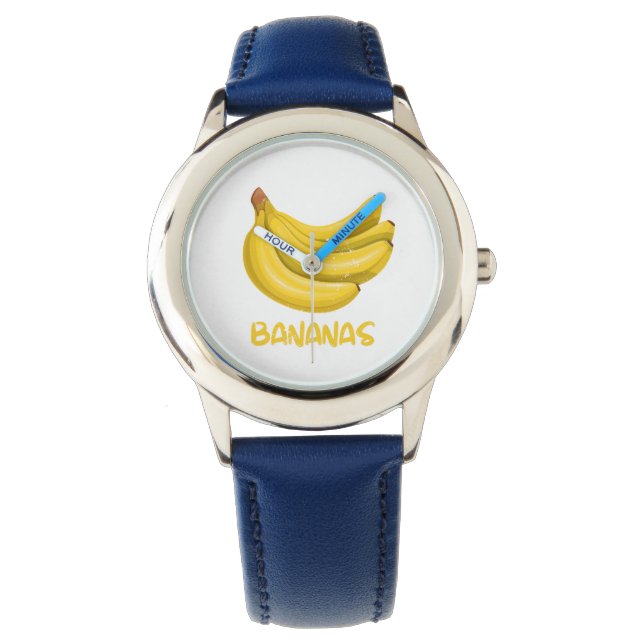 Reloj De Pulsera Observar con bananas (Anverso)