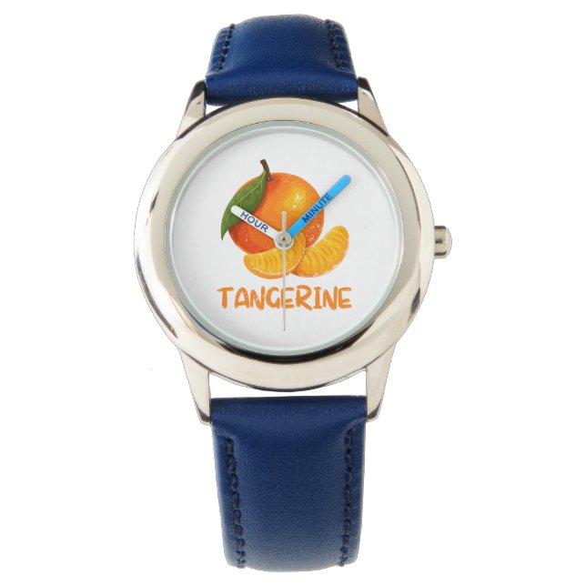 Reloj De Pulsera Observar con mandarina (Anverso)