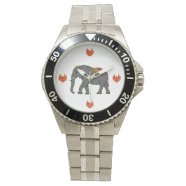 Reloj De Pulsera Observar el estilo de elefante tailandés.