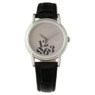 Relojes de pulsera N meros Grandes Mujer Zazzle ES