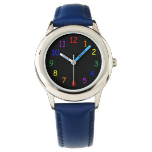 Reloj De Pulsera Observar números de arco iris