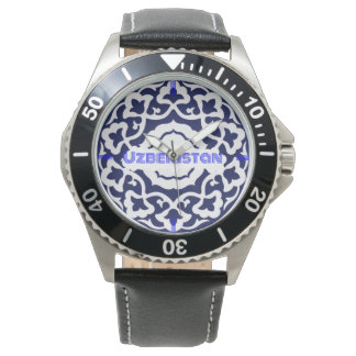 Reloj De Pulsera Observatorio de la escritura de Uzbekistán