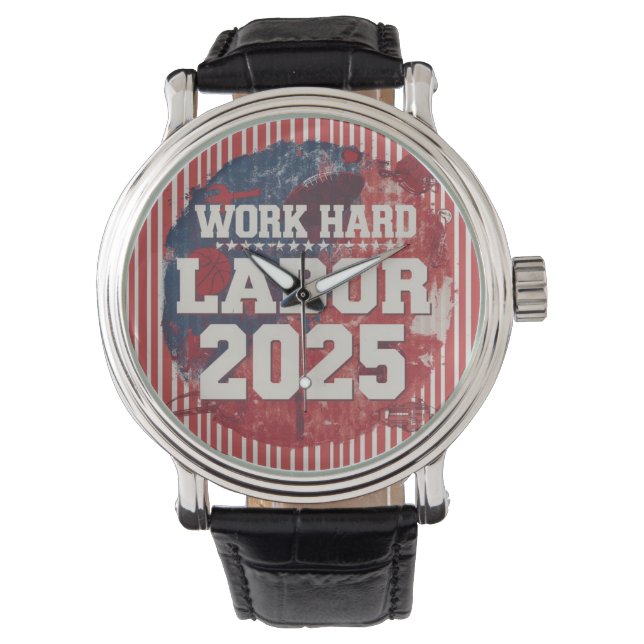 Reloj De Pulsera Observatorio deportivo del Día del Trabajo 2025 -  (Anverso)