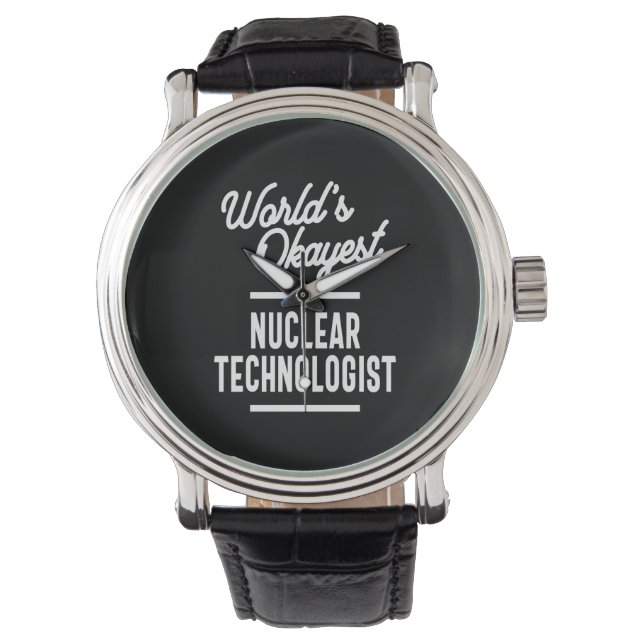 Reloj De Pulsera Obtención de un puesto de técnico nuclear (Anverso)