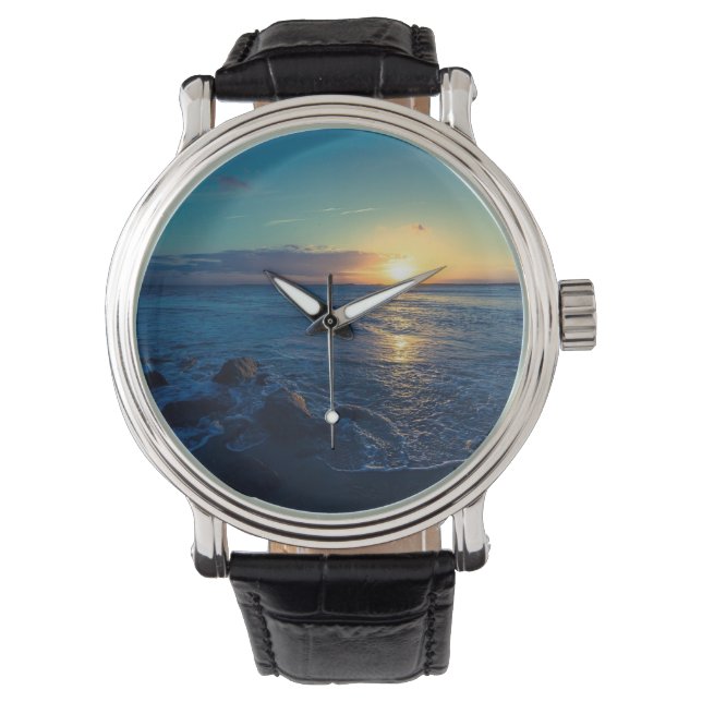 Reloj De Pulsera Ocean Horizon Sunset (Anverso)