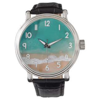 Reloj De Pulsera Ocean Wave Wrist Watch – Sand and Sea Beach Timepi