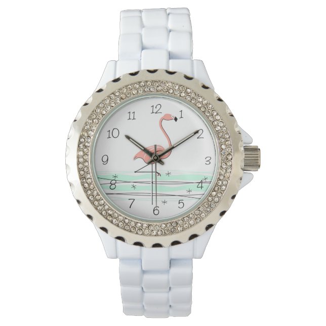 Reloj De Pulsera Océano Flamingo (Anverso)