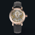 Reloj De Pulsera Ochre Ikat II<br><div class="desc">Estampados</div>