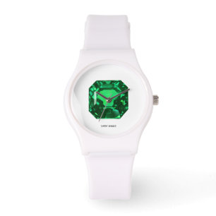 Reloj De Pulsera Octagon Emerald