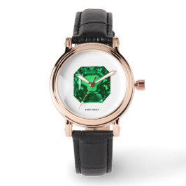 Reloj De Pulsera Octagon Emerald