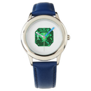 Reloj De Pulsera Octagon Emerald
