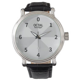 Reloj De Pulsera Octal Clock Base Ocho
