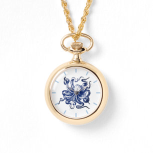 Reloj De Pulsera Octopus azul