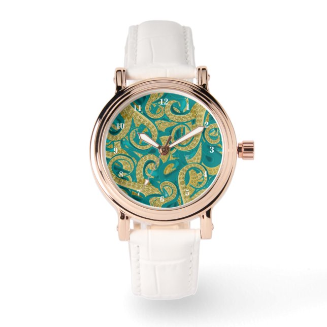Reloj De Pulsera Octopus Design Modern Watch (Anverso)