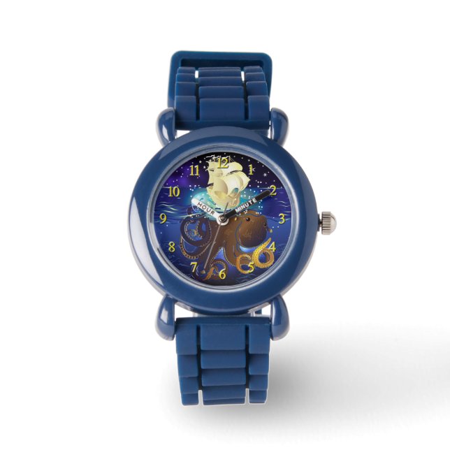 Reloj De Pulsera Octopus Enorme y Caravella (Anverso)