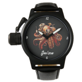 Reloj De Pulsera Octopus steampunk