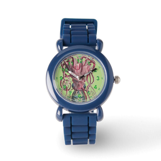Reloj De Pulsera "Octopus visto" (Anverso)