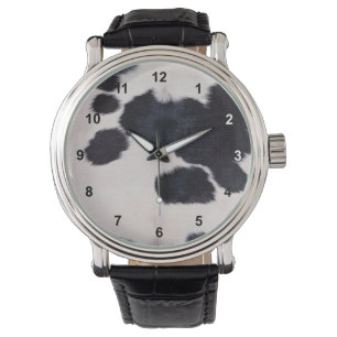 RELOJ DE PULSERA OCULTO DE LA VACA DESPLEGADA