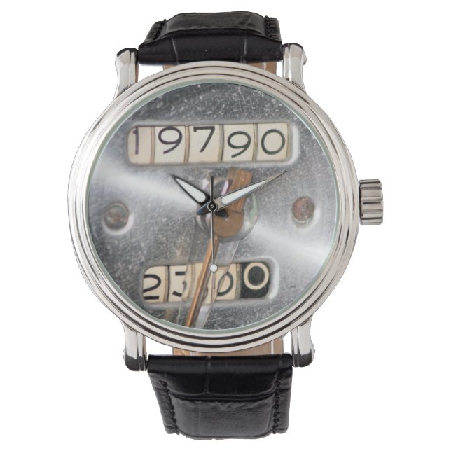 Reloj De Pulsera Odómetros del pasado (Anverso)