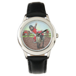 Reloj De Pulsera Oeste de Rodeo Cowgirl Mutton Busting