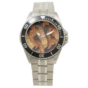 Reloj De Pulsera Oficina Óxido Grunge Papá Socio Jefe Paz Destino